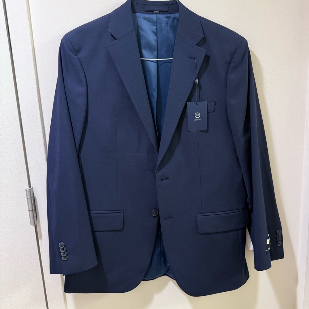 Jos. A. Bank Blue Sport Coat Modern Tailored Fit - 38R - NWT